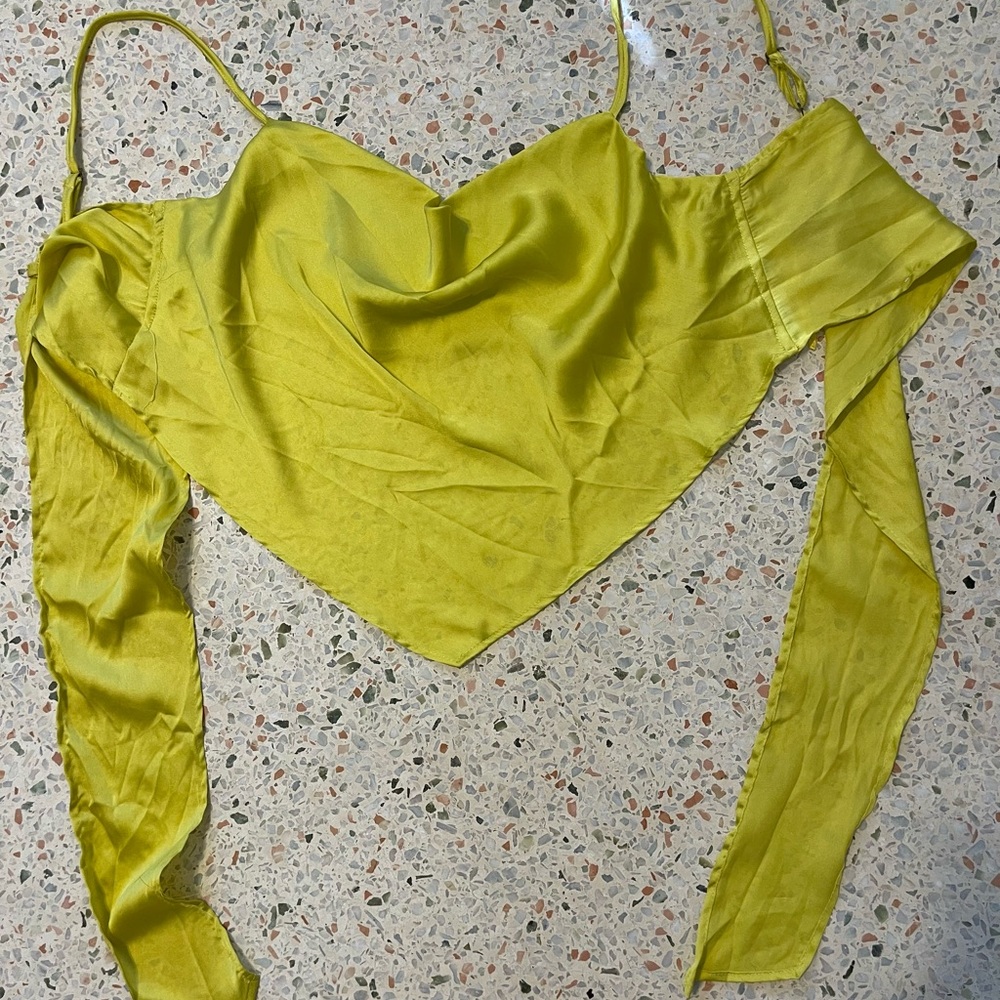 Elegant Yellow Women's Top